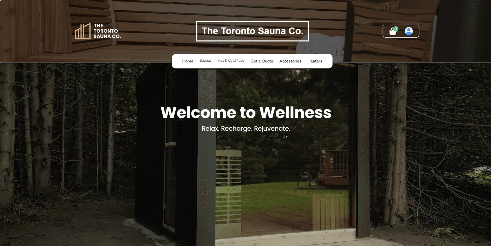 Sauna and Wellness Web App